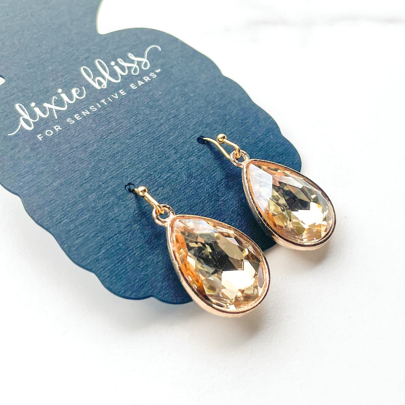 Champagne Drops - Dixie Bliss - Dangle Earrings