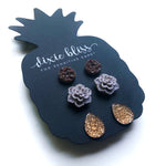 Genesis - Dixie Bliss - Trio Stud Earring Set