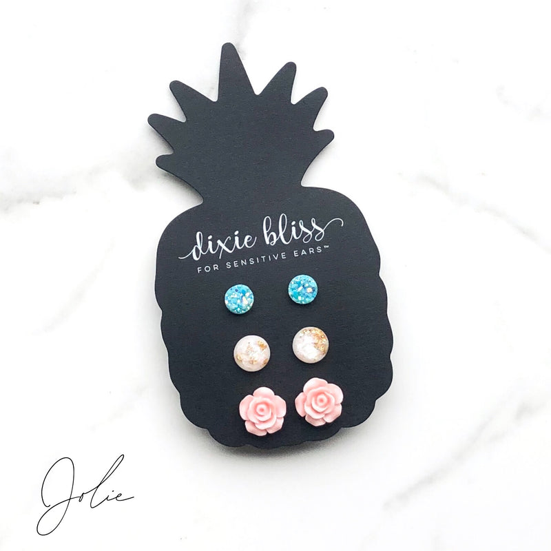 Jolie - Dixie Bliss - Trio Stud Earring Set