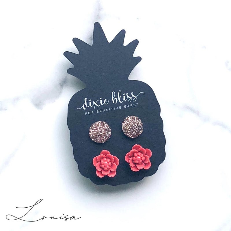 Louisa - Dixie Bliss - Duo Stud Earring Set