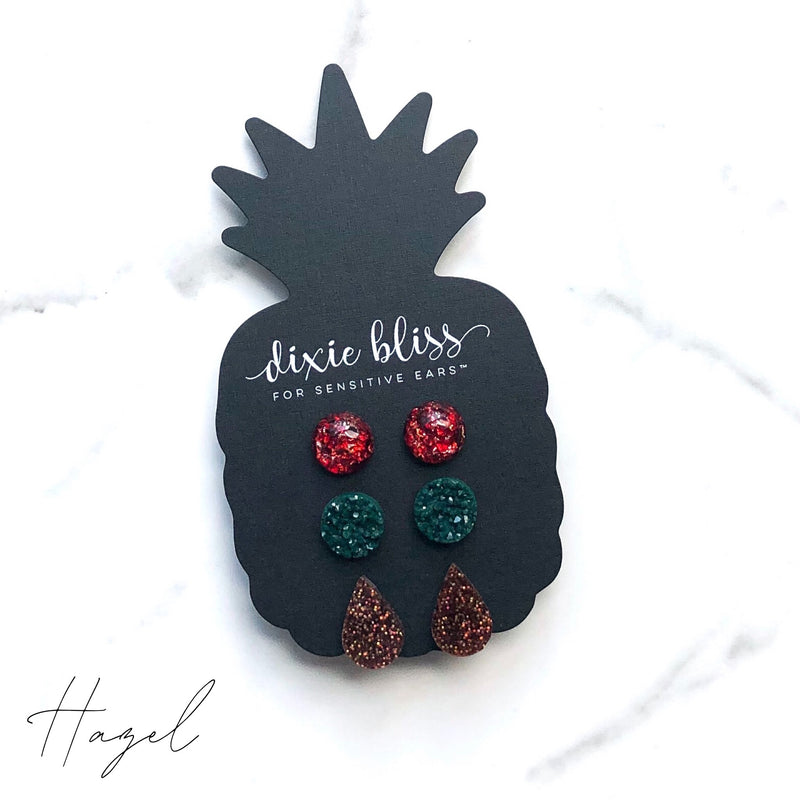 Hazel - Dixie Bliss - Trio Stud Earring Set