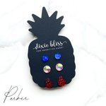 Parker - Dixie Bliss - Trio Stud Earring Set