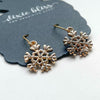 Jeweled Snowflakes - Dixie Bliss - Dangle Earrings **LTD EDITION