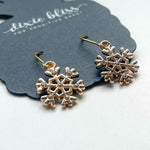 Jeweled Snowflakes - Dixie Bliss - Dangle Earrings **LTD EDITION