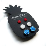 Paradise - Dixie Bliss - Trio Stud Earring Set