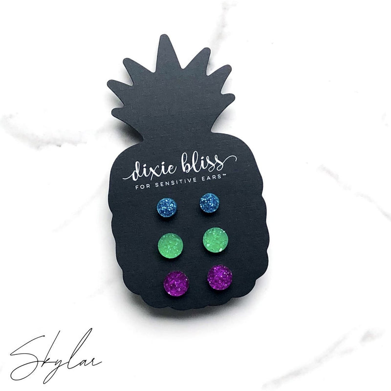 Skylar - Dixie Bliss - Trio Stud Earring Set